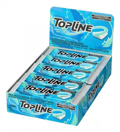 CHICLE TOP LINE DEFENSE X 20 UNIDADES