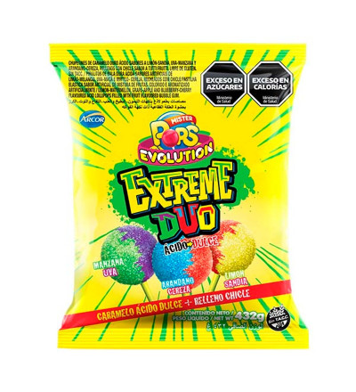 CHUPETIN EVOLUTION EXTREM DUO X 24 UNIDADES