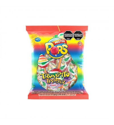 CHUPETIN TROMPITO FRUTAL X 50 UNIDADES