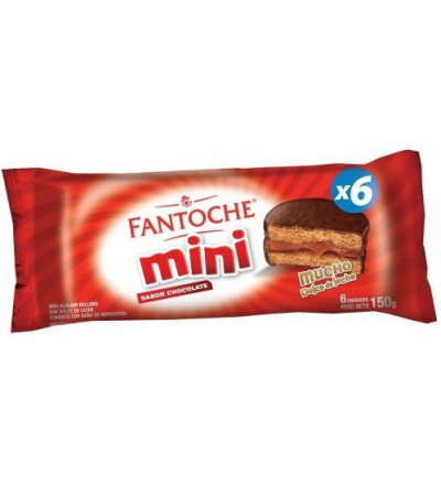 ALFAJOR FANTOCHE MINI NEGRO 150GR
