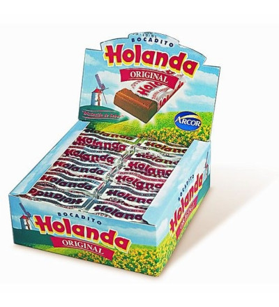 CHOCOLATE HOLANDA X 50 UNIDADES