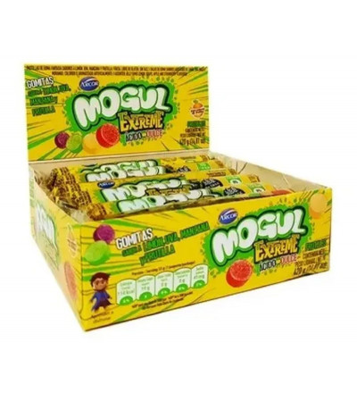 GOMITA MOGUL ROLLO ACIDO X 12 UNIDADES