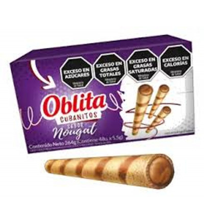 CUBANITO OBLITA NOUGAT X 48 UNIDADES