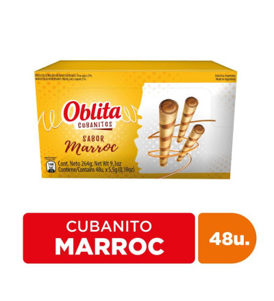 CUBANITO MARROC X 48 UNIDADES