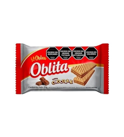 OBLEA OBLITA CHOCOLATE X 50 GR