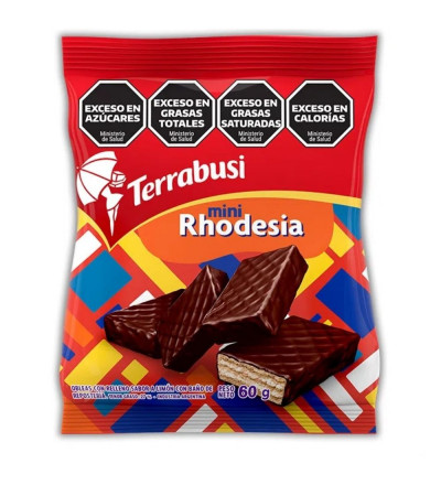 CHOCOLATE RHODESIA MINI 60 GR