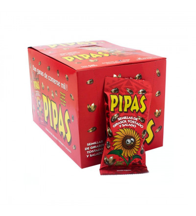 PIPAS ROJA X 30 UNIDADES