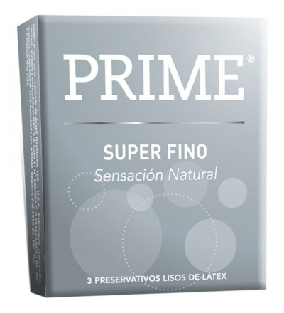 PRESERVATIVOS PRIME SUPER FINO CAJA X 72 UNIDADES