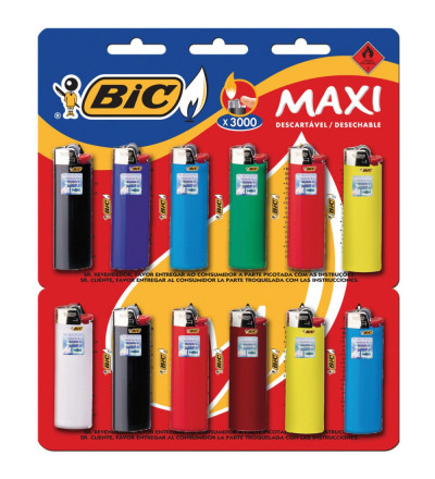 ENCENDEDOR BIC MAXI