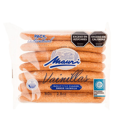 VAINILLAS MAURI X 36 UNIDADES