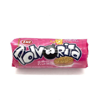 GALLETAS POLVORITA FRUTILLA X 80 GR
