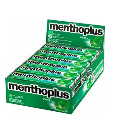 PASTILLA MENTHO PLUS MENTA X 12 UNIDADES