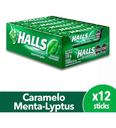 PASTILLA HALLS MENTA X 12 UNIDADES
