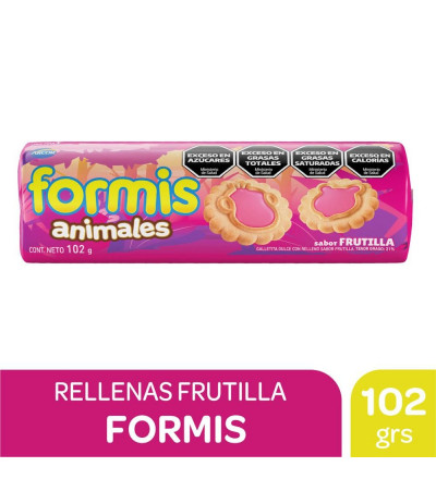 GALLETITA FORMIS FRUTILLA 102 GR