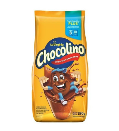 CHOCOLINO PLUS X 180 GR