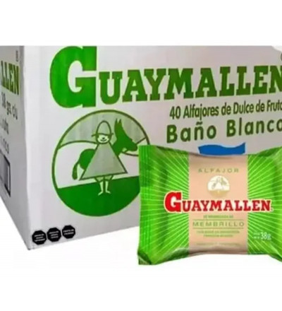 ALFAJOR GUAYMALLEN X 40 FRUTA