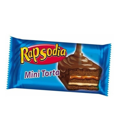 MINI TORTA RAPSODIA X 24 UNIDADES