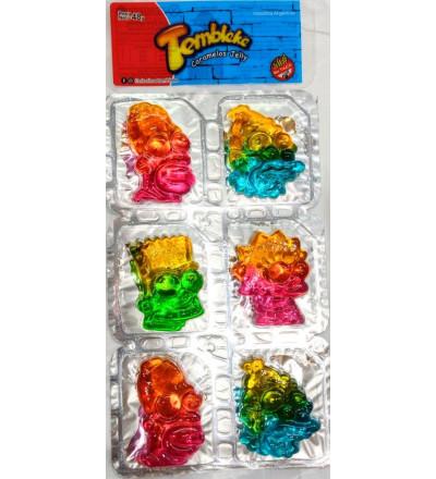 GOMITA TEMBLEKE SIMPSON X 6 UNIDADES