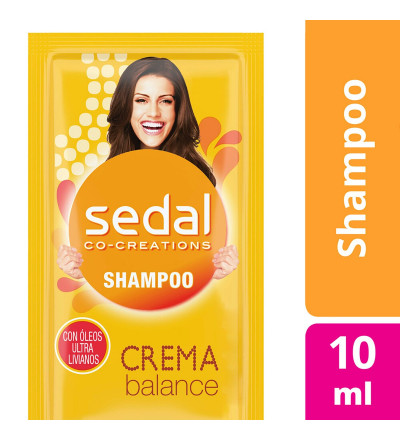 CHAMPU SEDAL CREMA BALANCE X 24 UNIDADES