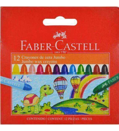 CRAYONES FABER X 12 UNIDADES