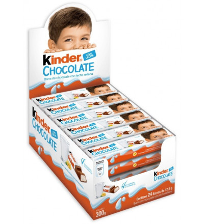 CHOCOLATE KINDER X 24 UNIDADES