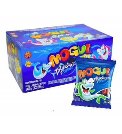 GOMITA MOGUL TIBURON X 12 UNIDADES
