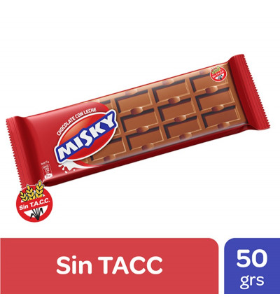 CHOCOLATE MISKY LECHE 50 GR