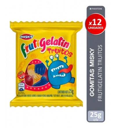 GOMITA FRUTIGELATIN TRUITOS X 12 UNIDADES 25 GR