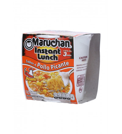 FIDEOS INSTANTANEOS MARUCHAN SABOR POLLO PICANTE 64 GR