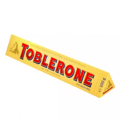 CHOCOLATE TOBLERONE LECHE 100 GR