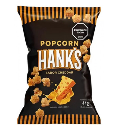 POPCORN HANKS CHEDDAR 98 GR