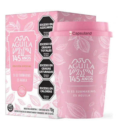 VASO AGUILA ANIVERSARIO 5 BARRITAS