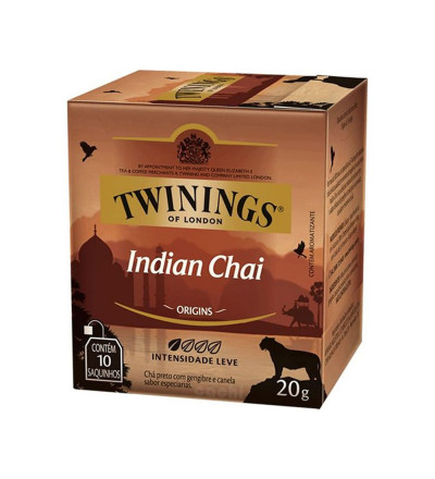 TE TWININGS INDIAN CHAI X 10 UNIDADES