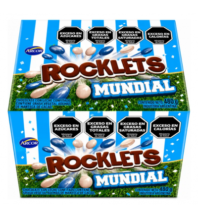 ROCKLETS MUNDIAL X 24 UNIDADES