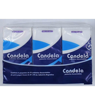 PAÑUELO CANDELA X 6