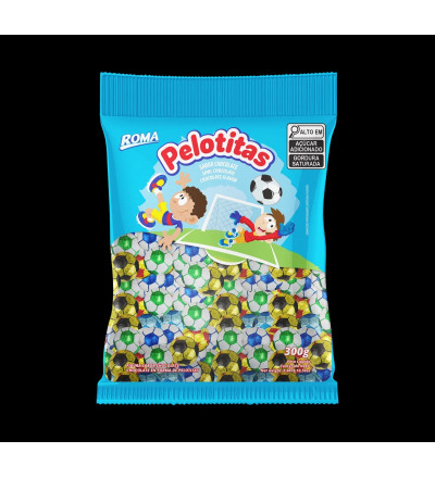 PELOTITAS DE CHOCOLATE ROMA 300 GR