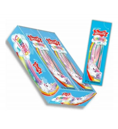 GOMITA TUBES DOCILE UNICORNIO X 12 UNIDADES