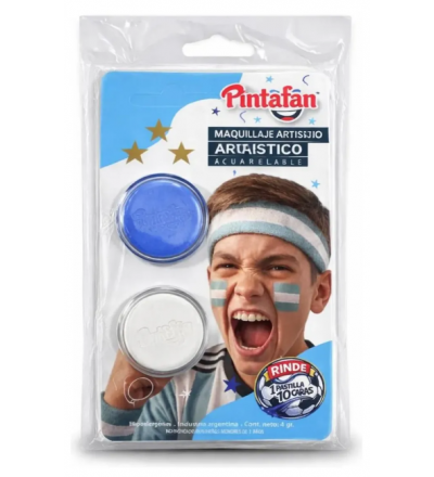 MAQUILLAJE PINTAFAN X 2 ARGENTI