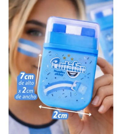 MAQUILLAJE BANDERA PINTAFAN