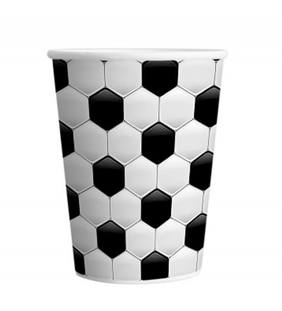 VASO FUTBOL X 8 UNIDADES