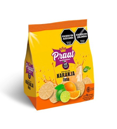GALLETA PRAAT NARANJA LIMA 125 GR