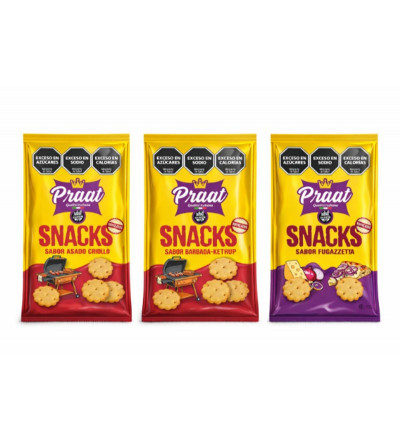 SNACK PRAAT FUGAZZETA 55 GR