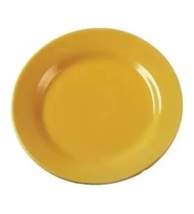 PLATO X8 LISO MOSTAZA