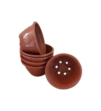 VASO X8 LISO TERRACOTA