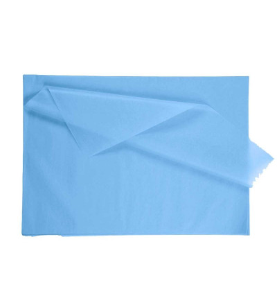 PAPEL SEDA X25 PASTEL CELESTE