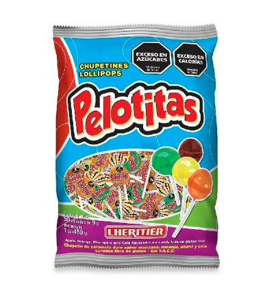 CHUP PELOTITAS X50 CAMPEONES