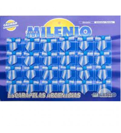 ESCARAPELA MOÑO SIMP/DOBL X24U