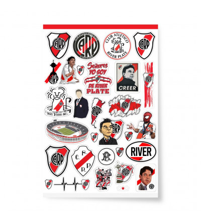 STICKERS X24 PLANCHA FUTBOL