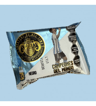 ALFAJOR GOAT AFA OFICIAL NEGRO