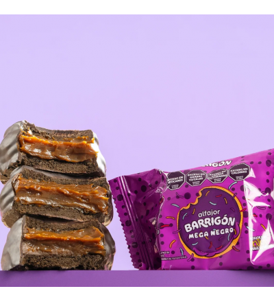 ALFAJOR BARRIGON MEGA NEGRO 100 GR